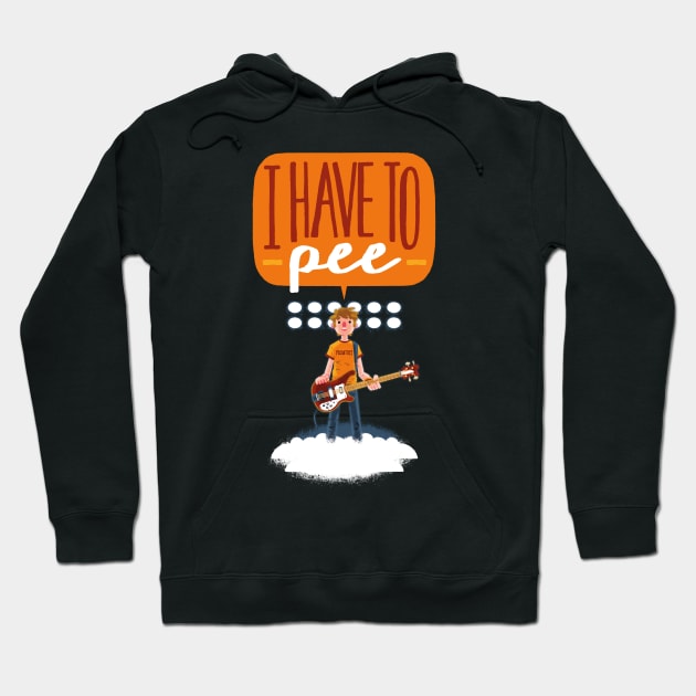 I have to pee. Hoodie by LuisD